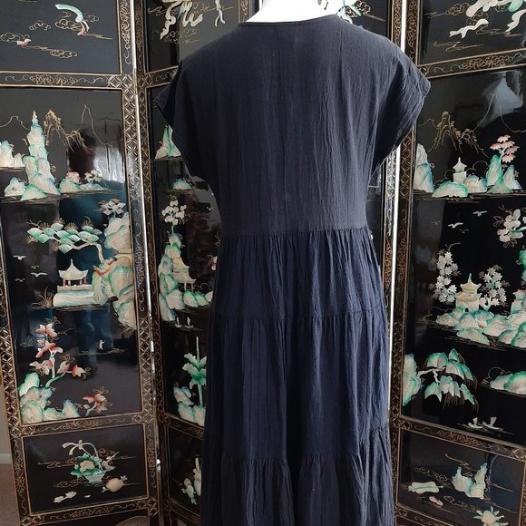 Wear Abouts Tiered Button Front Dress - Picture 2 of 6